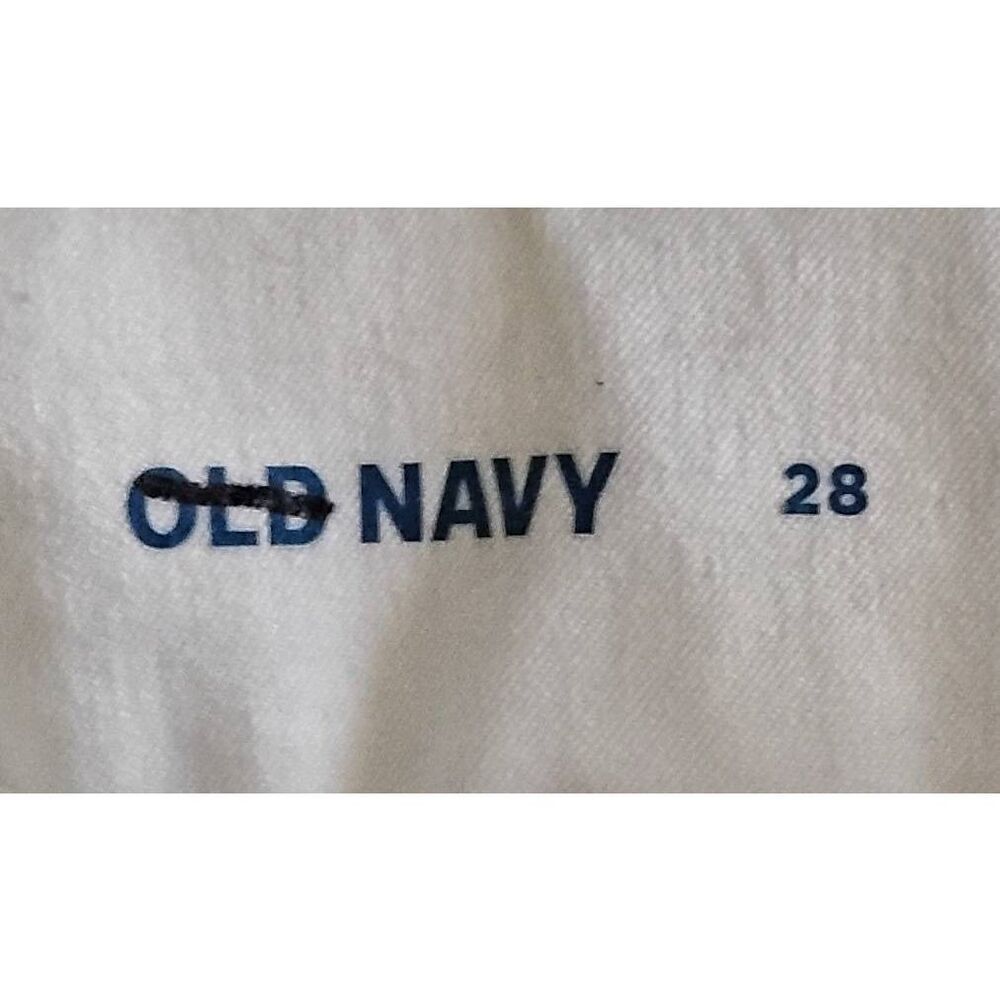 Old Navy Plus Size White Chino Casual Pants Size 28 NwT - Picture 5 of 5